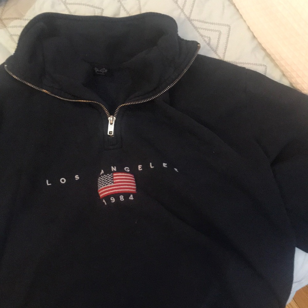 Los Angeles Quarter zip sweatshirt